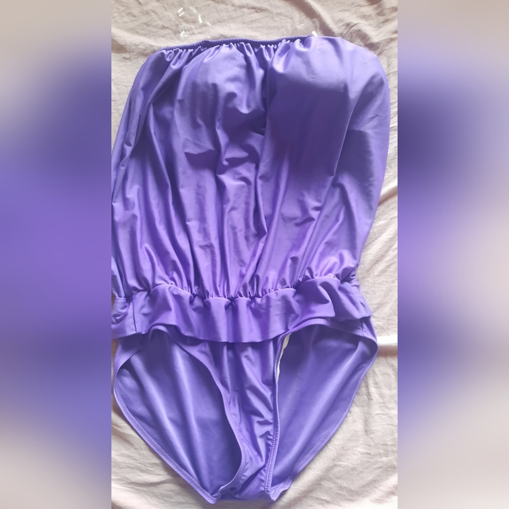 Swimming suit for woman size xl Chartou purple